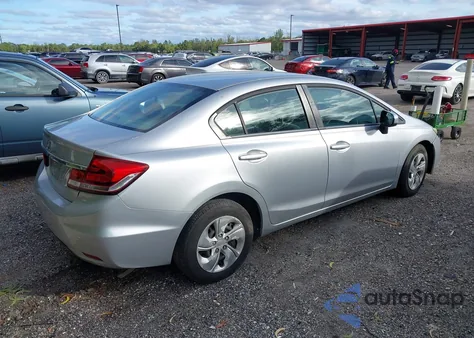 2014 Honda Civic Lx из США, поврежденный, VIN 19XFB2F52EE254715